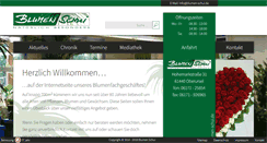 Desktop Screenshot of blumen-schui.de