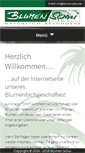 Mobile Screenshot of blumen-schui.de