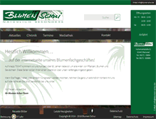 Tablet Screenshot of blumen-schui.de